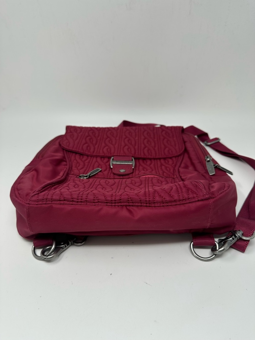 Baggallini Enchant Espresso Quilted Backpack - Picture 4 of 14